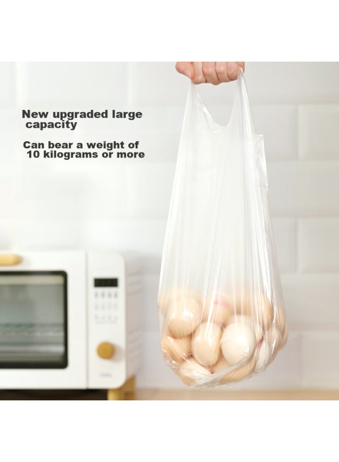 Maryya Meili Ya Disposable Food-grade Storage Bags, 400 Count, Extra Large Size 35*45cm, Thick Plastic Bags For Refrigeration - Image 2