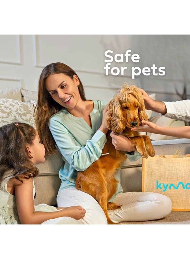 kyma Kyma Disinfectant Single Kit, 1 Refillable Bottle + 1 Disinfectant Refill, 500ml (Makes 1x 500ml Bottle of Disinfectant), Non-Toxic, Eco Friendly, Fights Viruses & Bacteria, Disinfects Surfaces  - Image 5