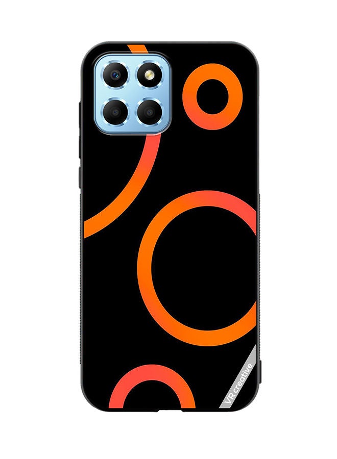 VR CREATIVE Protective Case Cover For Honor X8 5G Circle Design Design Multicolour - Image 1