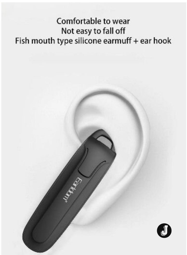 JAJEEK "ET-BH69 Wireless Earpiece – Compact Design, Clear Sound Quality, Comfortable Fit & Easy Connectivity (Black)" - Image 4