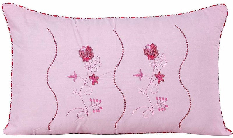 HSR Collection Cotton 300 TC Pillow Cover (Multicolour_Standard) - Image 3