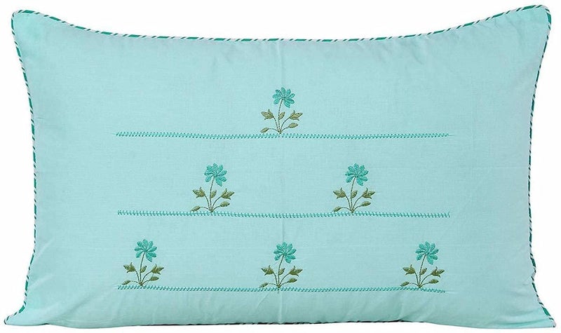HSR Collection Cotton 300 TC Pillow Cover (Multicolour_Standard) - Image 4
