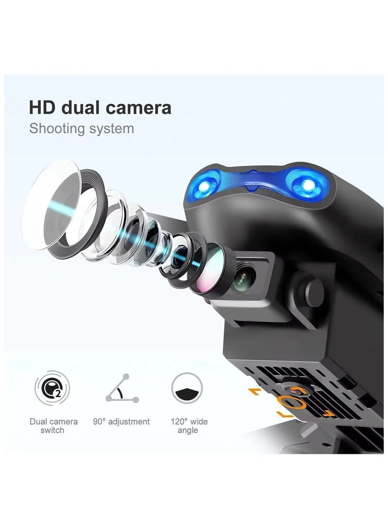 E99 PRO Drone with 4K HD Dual Camera, Foldable Design, Obstacle Avoidance, Height Keep Function, Remote Control RC Quadcopter for Adults and Teenagers (Multicolor) - Image 4