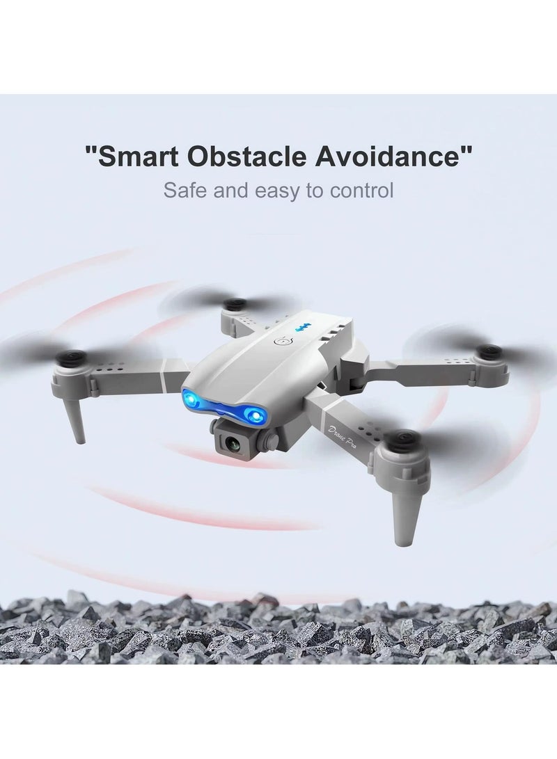 E99 PRO Drone with 4K HD Dual Camera, Foldable Design, Obstacle Avoidance, Height Keep Function, Remote Control RC Quadcopter for Adults and Teenagers (Multicolor) - Image 5