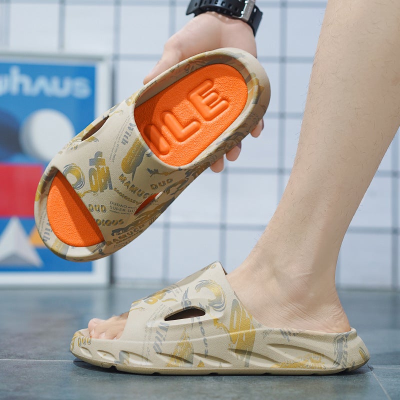 Summer Couple Home Slippers Casual Fashion Slippers Outdoor Men'S And Women'S Light Slippers Trendy Slippers - Image 3