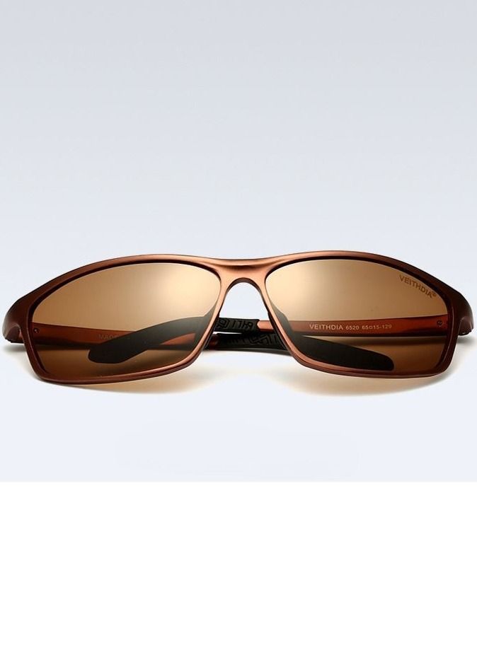 فيثيديا نظارات شمسية مستقطبة مربعة للرجال