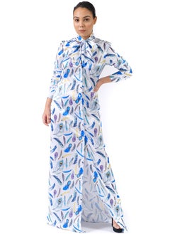 Bardees Jana Bow Dress Feather Printed  - Image 4