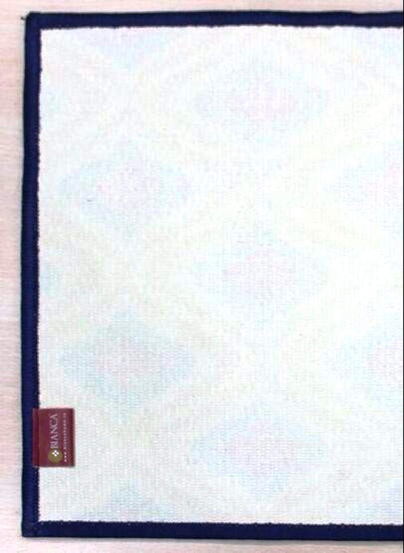 BIANCA Highly Durable Anti Slip Door Mat -1pc Large Size (splender) dots-dk.Beige/Navy - Image 5