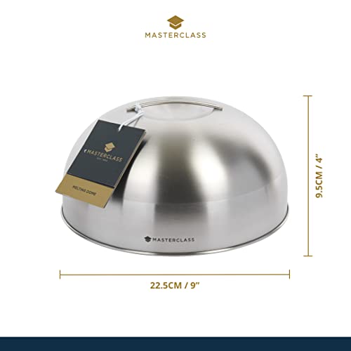 Master Class MasterClass KitchenCraft Melting Dome and Burger Cover, Stainless Steel, Silver, 22.5 x 12 x 16 cm - Image 3