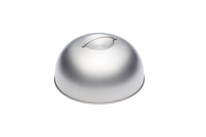 Master Class MasterClass KitchenCraft Melting Dome and Burger Cover, Stainless Steel, Silver, 22.5 x 12 x 16 cm - Image 1
