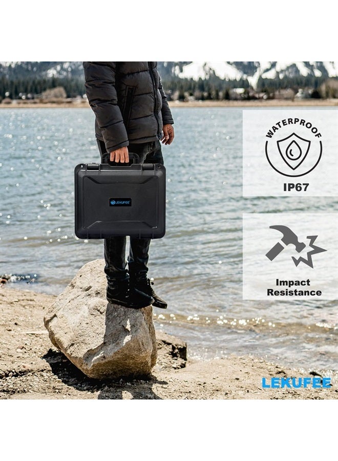 Lekufee Waterproof Hard Case Compatible with DJI Avata Explorer Combo(DJI Goggles Integra)/DJI Avata Pro(DJI Goggles 2)/DJI Avata Fly Smart Combo (DJI FPV Goggles V2) and More Accessories(Case Only) - Image 5