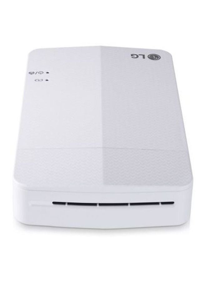 LG Portable Mobile Pocket Photo Printer White - Image 3