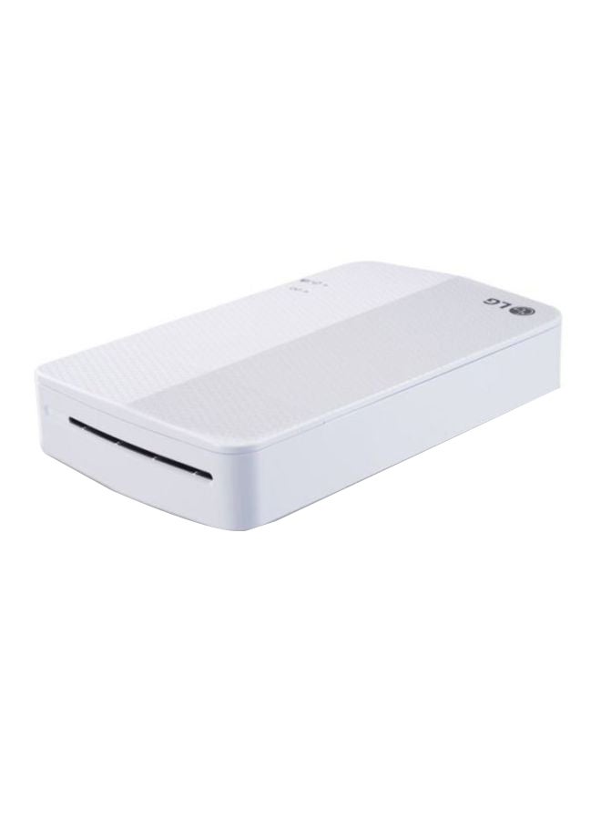 LG Portable Mobile Pocket Photo Printer White - Image 1