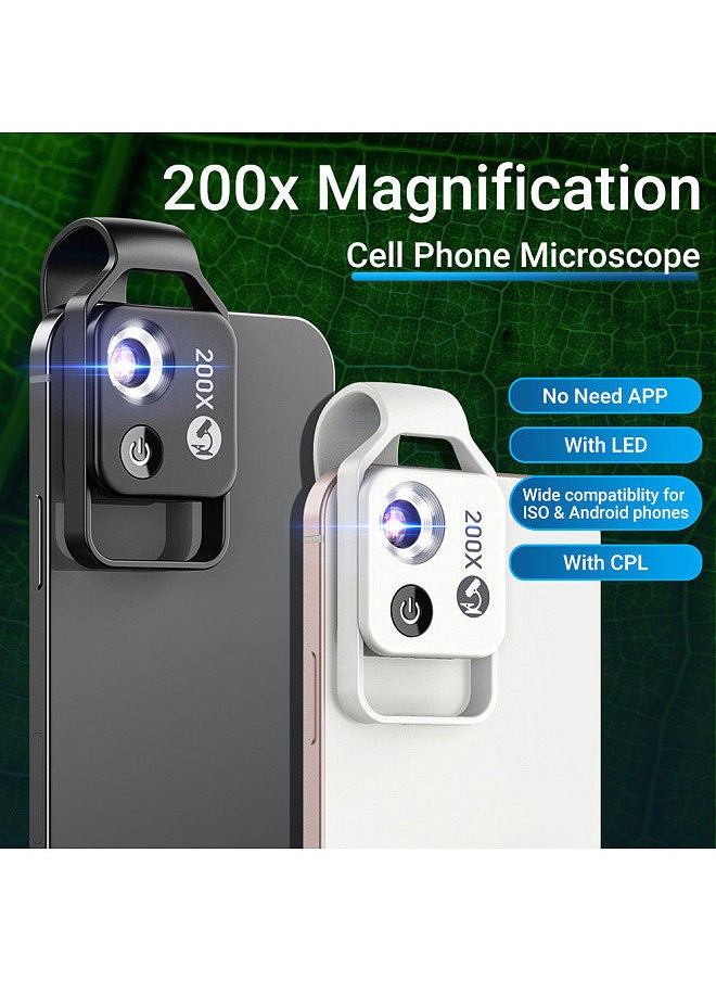 Generic - 200X Portable Microscope Universal Mobilephone Microscope - Image 1