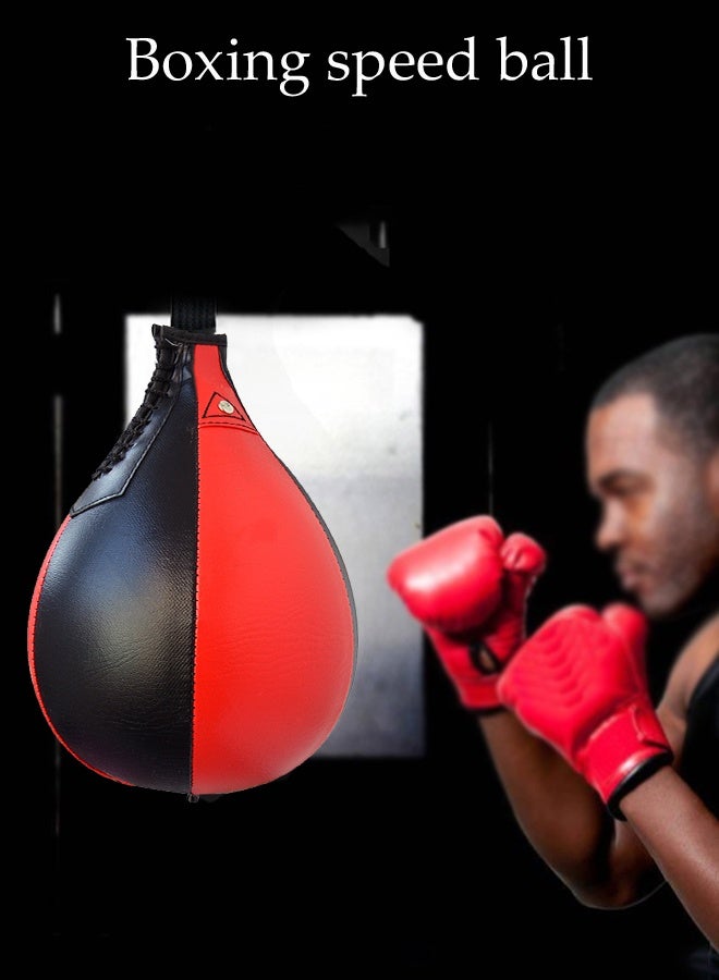 DUNISO Boxing Speed Bags,Boxing Speed Fitness Vent Ball,Hanging Speed Punching Ball,Inflatable，Leak Proof，Not Easily Worn Out，for Boxing MMA Muay Thai Martial UFC Fitness Fighting Sport Training - Image 4