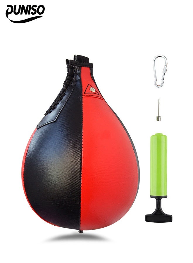 DUNISO Boxing Speed Bags,Boxing Speed Fitness Vent Ball,Hanging Speed Punching Ball,Inflatable，Leak Proof，Not Easily Worn Out，for Boxing MMA Muay Thai Martial UFC Fitness Fighting Sport Training - Image 1