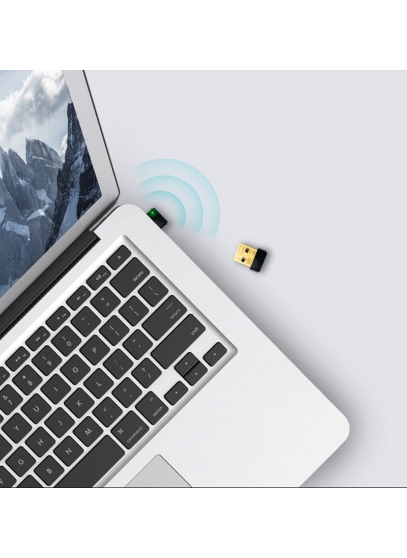 Archa - TP-Link 150 Mbps Wireless Nano USB Adapter, 2.4 GHz, Wi-Fi Dongle for Windows11/ 10/7/8/8.1/XP/ Mac OS 10.9-10.14 Linux Kernel 2.6.18-4.4.3 (TL-WN725N - Image 1
