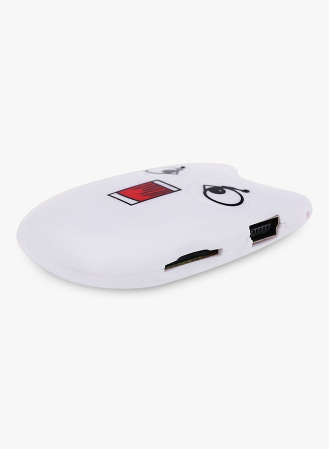 NIBEMINENT Cartoon Pattern MP3 Player A1 White  - Image 3