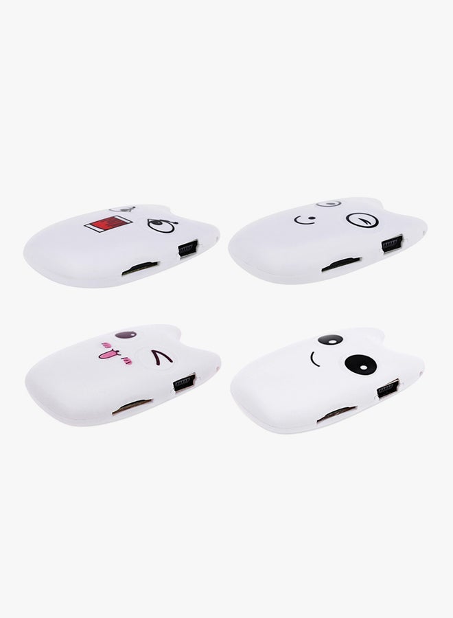 NIBEMINENT Cartoon Pattern MP3 Player A1 White  - Image 5