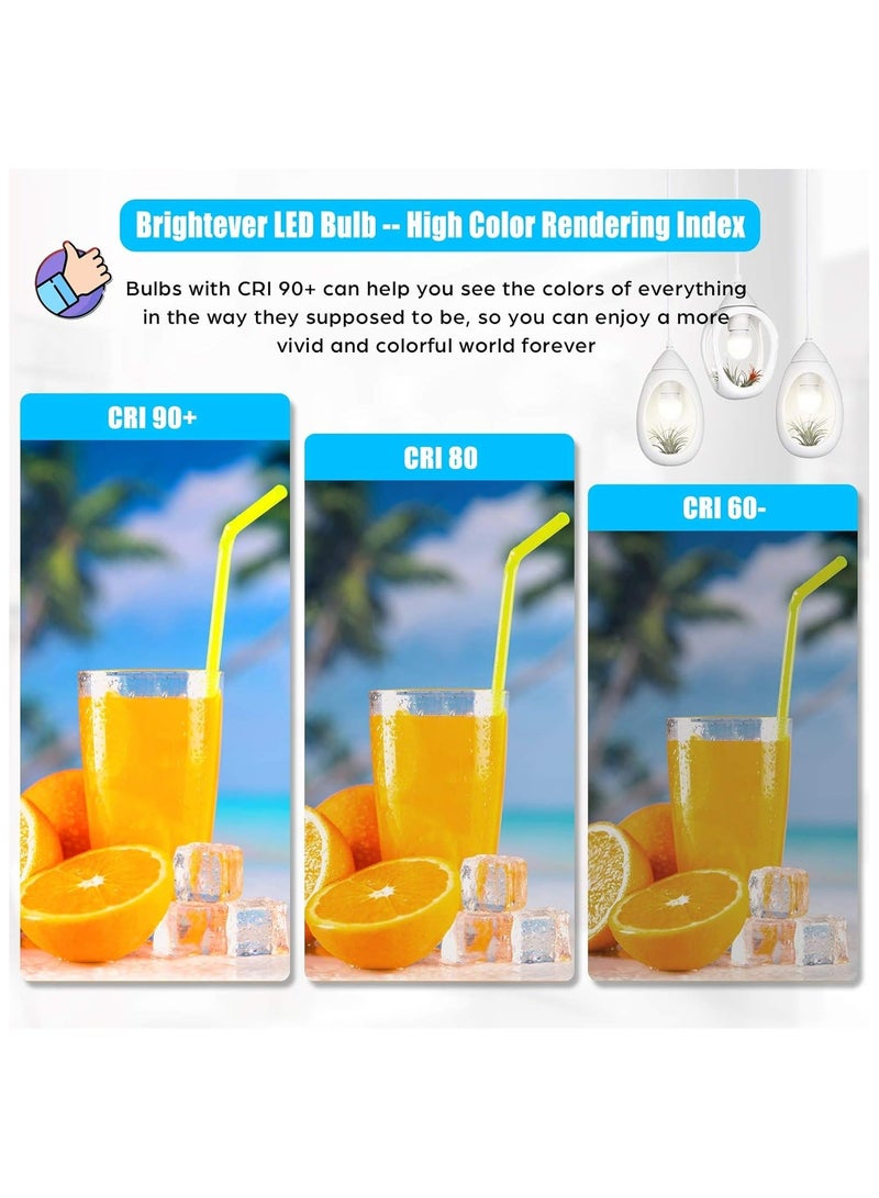 HUAQIANG E27 Screw Bulbs, Cool White 6500K, Super Bright E27 LED Bulbs, Energy Saving Edison Light bulb, Non-dimmable, Pack of 10 - Image 3