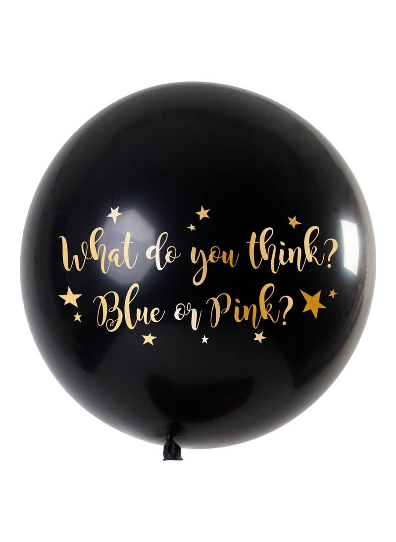 Gender Reveal Confetti Balloon Pink 90 cm