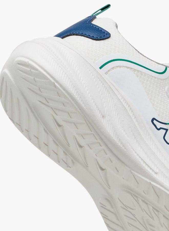 كابا أحذية رياضية للأولاد بطبعة شعار وإغلاق بشريط لاصق - Image 5