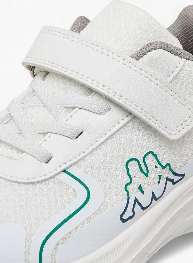 كابا أحذية رياضية للأولاد بطبعة شعار وإغلاق بشريط لاصق - Image 4