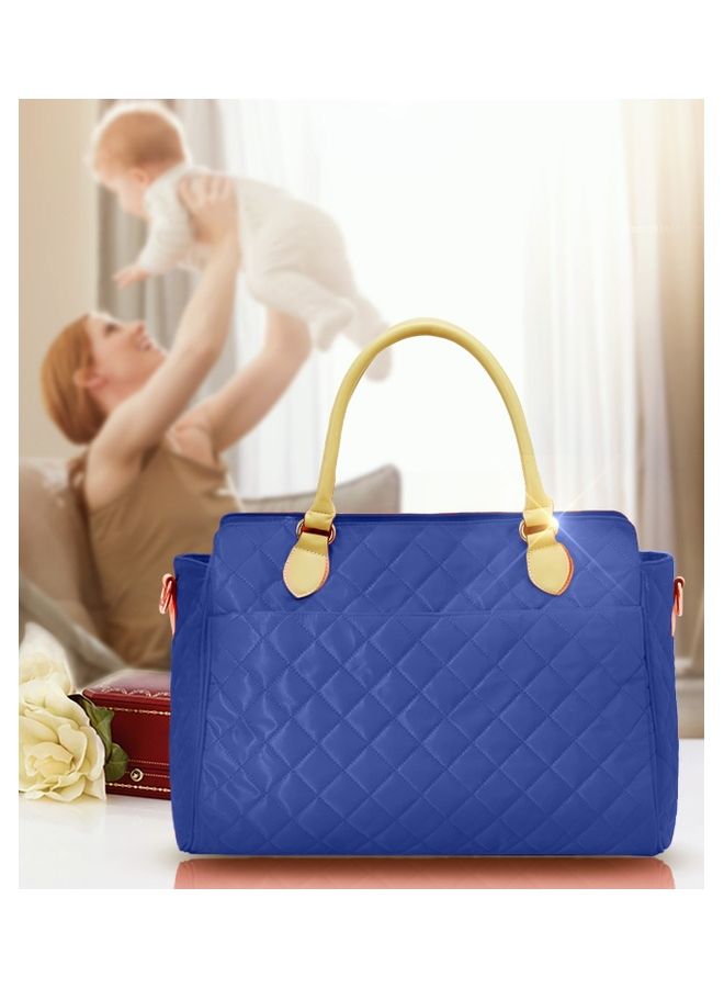Sunveno Styler Fashion diaper Bag With Multiple Pockets - Blue - Image 4