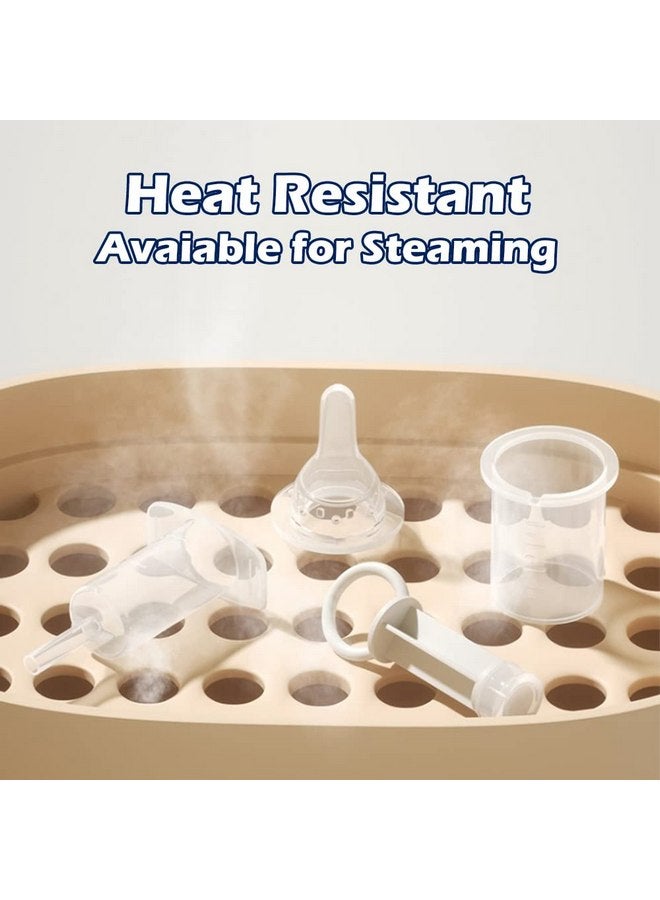 Elfzone Baby Medicine Dispenser Kit - 3PCS - Silicone Infant Medicine Syringe Pacifier Dropper, Toddler Feeding Pacifiers Dispensers Products for Babies Newborn Essentials Must Haves Medical Kits - Image 5