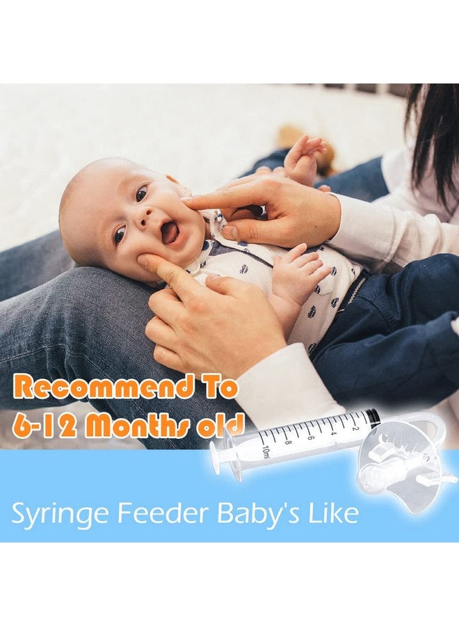 Elfzone Baby Medicine Dispenser Kit - 3PCS - Silicone Infant Medicine Syringe Pacifier Dropper, Toddler Feeding Pacifiers Dispensers Products for Babies Newborn Essentials Must Haves Medical Kits - Image 3