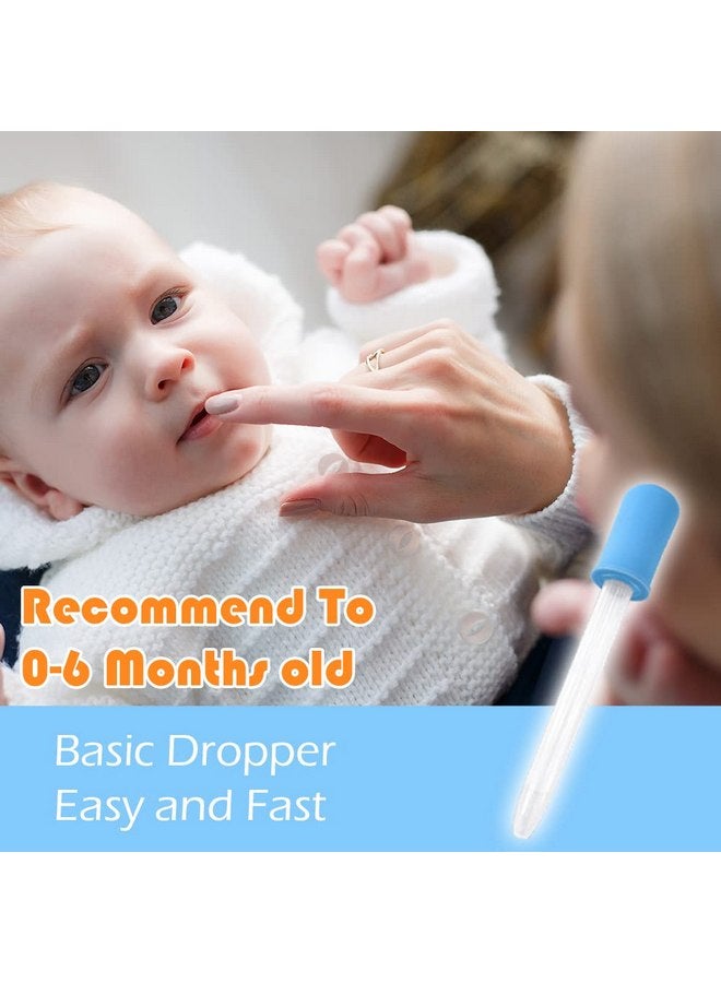 Elfzone Baby Medicine Dispenser Kit - 3PCS - Silicone Infant Medicine Syringe Pacifier Dropper, Toddler Feeding Pacifiers Dispensers Products for Babies Newborn Essentials Must Haves Medical Kits - Image 2