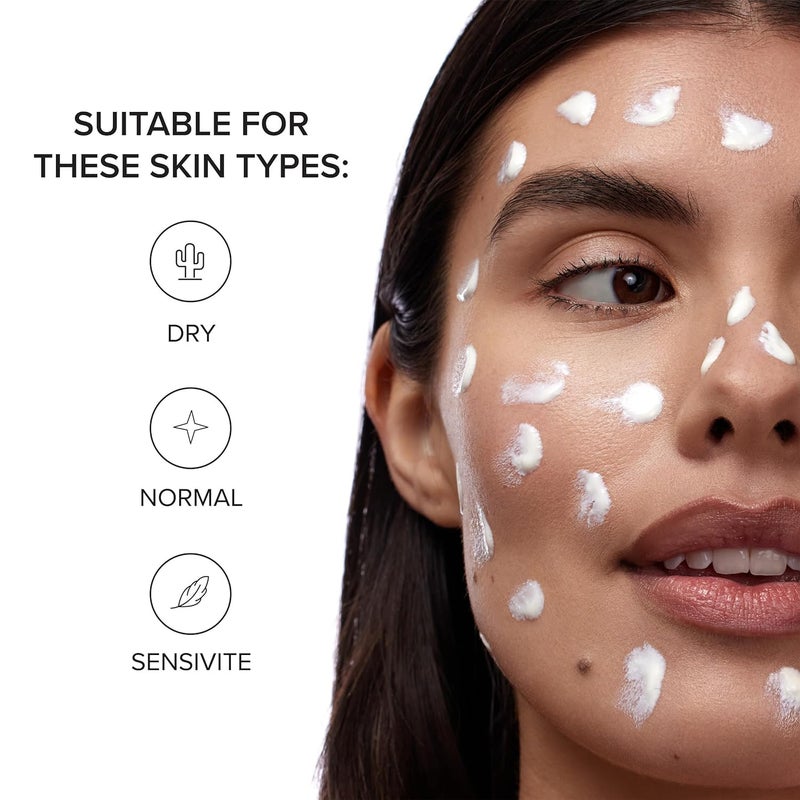 DRMTLGY Peptide Night Cream Face Moisturizer. Fragrance Free and Oil Free Hydrating Facial Moisturizer for All Skin Types. 2.1 oz - Image 4