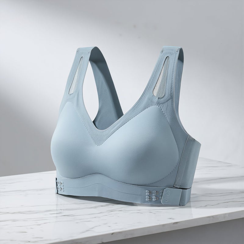 Long Lasting Durable Seamless Bra No Deform Reusable M Black - Image 3