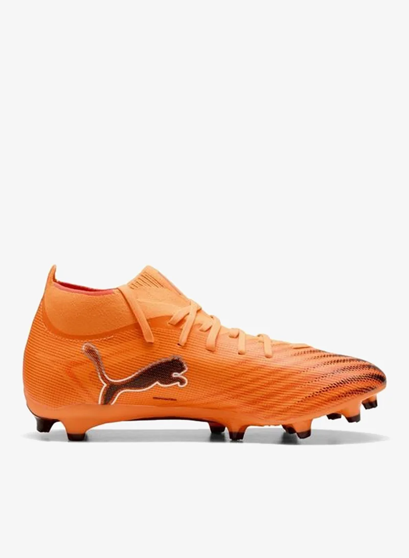 Puma Heat Fire-PUMA Black-Glowing Red ULTRA 6 MATCH+ FG/AG Football Boots Unisex for Men | Best Price UAE