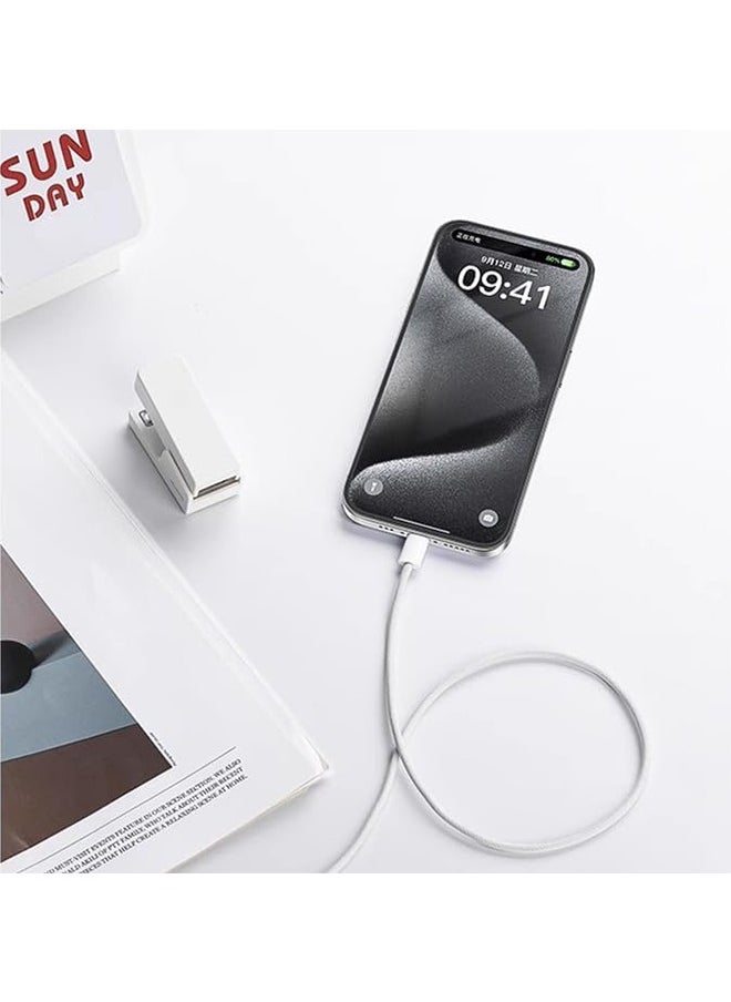 An 60W USB C to C Woven Charging Cable, Fast Charger Cable, Compatible with iPhone 15/16,15/16 Pro,15/16 Plus,15/16 Pro Max, Laptops and Lot More - 1 Meter  - Image 5