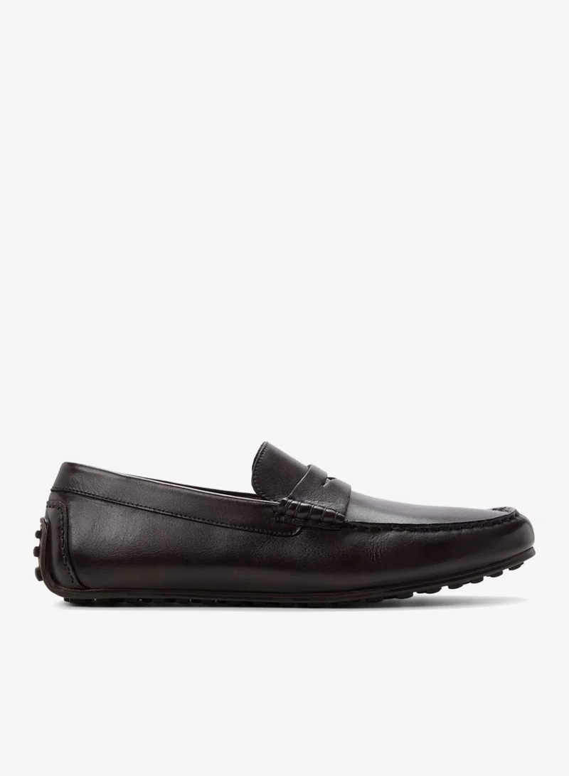 BIELLO-IN Solid Moccasins