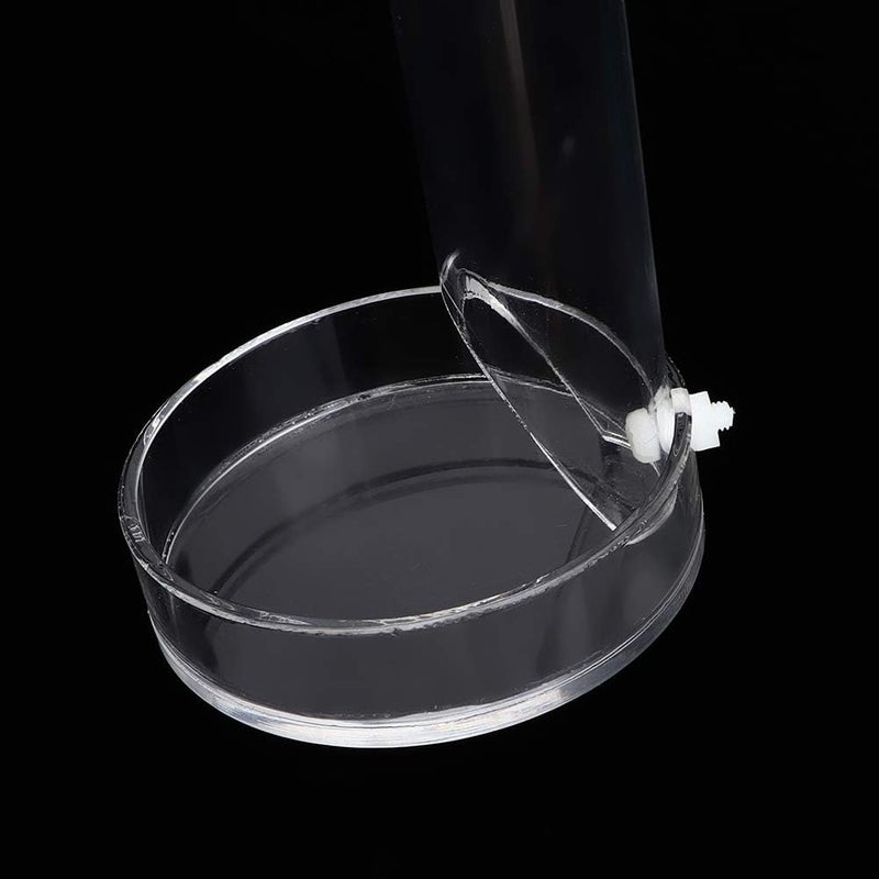 ciciglow Shrimp Feeding Tube and Dish Set,Acrylic Shrimp Feeder Tube Feeding Dish Bowls for Fish Tank Aquarium Shrimp Fish, with 2 Suction Cups,Fish Tank Feeding Supplies(Tube Length 40cm) - Image 5