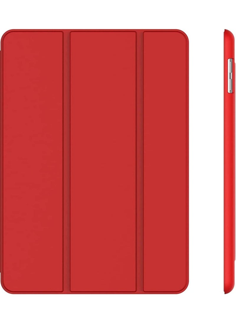 Wake/Sleep Smart Cover for iPad 9.7 inch 2018/2017 Model 6th/5th Generation) Red