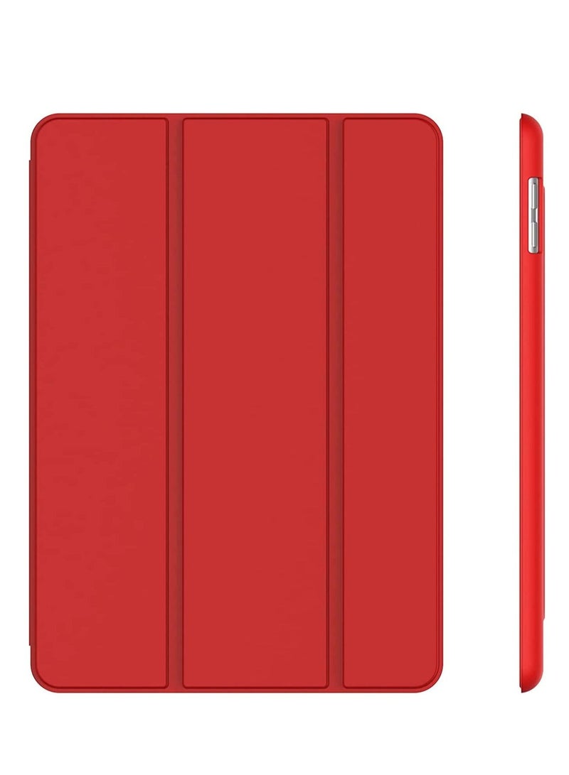 Wake/Sleep Smart Cover for iPad 9.7 inch 2018/2017 Model 6th/5th Generation) Red