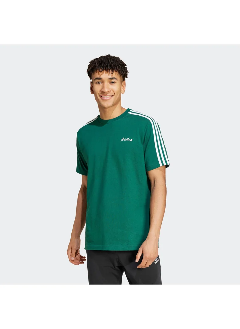 Adidas adidas M Gallery Ss T Green Training T-Shirts XS