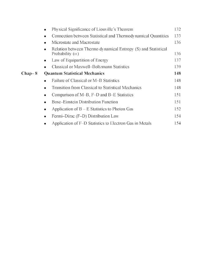 An Introduction to Thermodynamics and Statistical Physics for UG PG (Fundamentals) - Image 1