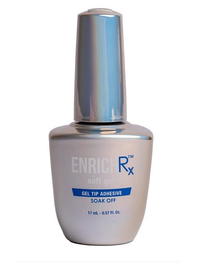 Gelfinity Enrichrx Soft Gel Tip Adhesive - Soak-Off - 0.57 Fl Oz