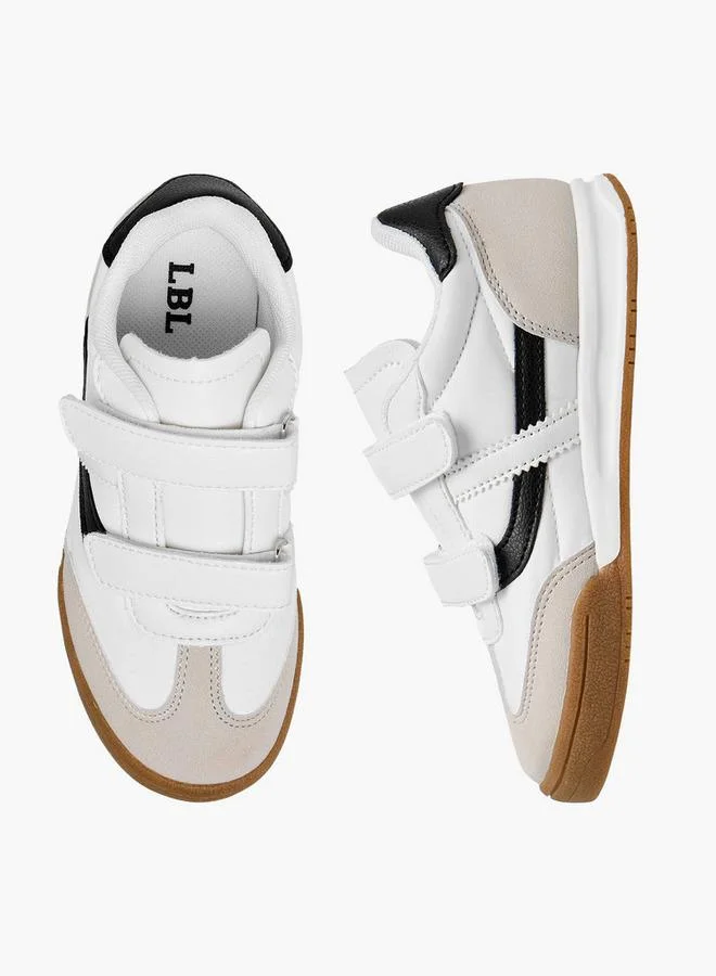 ال بي ال من شو اكسبرس سنيكرز أولاد بنعل خارجي بنقوش مع إغلاق بشريط لاصق