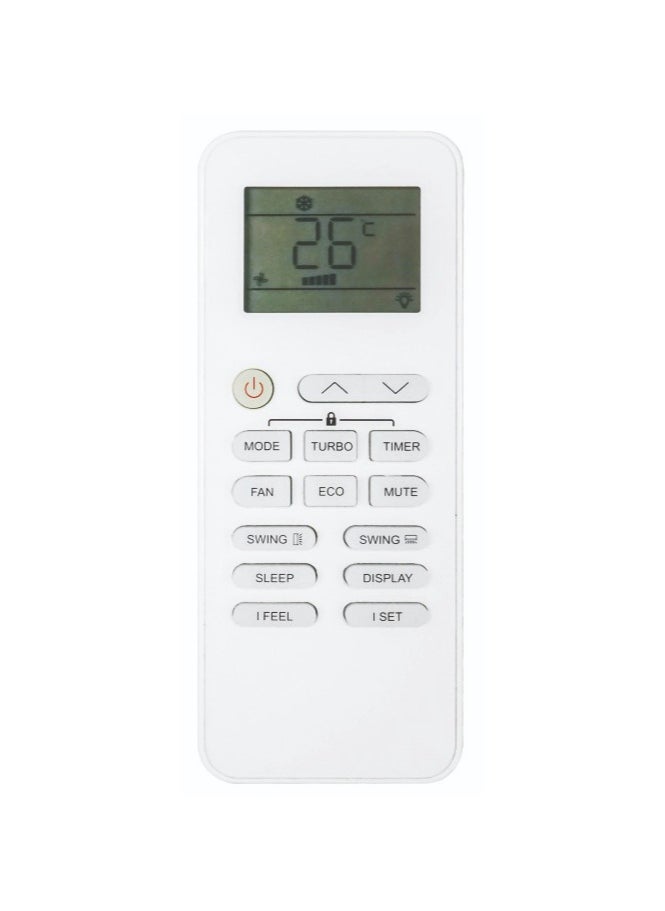 TORNADO - TORNADO 1.5 Ton Cool Split Air Conditioner, 18000 BTU, T3 Compressor, white, R410 Refrigerant, Turbo Mode, Digital Display, Golden fin, 4 Ways Swing, TH-C18AHK - Image 1