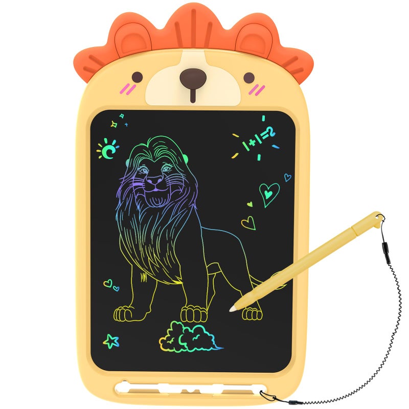 Chafegy 10 Inch Lcd Writing Tablet  Erasable Doodle Board Toy  Cute Lion Drawing Pad For Kids Ages 2-6 - Educational Christmas Birthday Gift (Lion) - Image 1