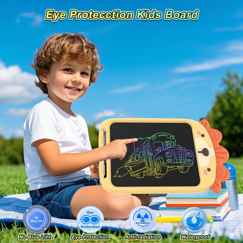 Chafegy 10 Inch Lcd Writing Tablet  Erasable Doodle Board Toy  Cute Lion Drawing Pad For Kids Ages 2-6 - Educational Christmas Birthday Gift (Lion) - Image 5