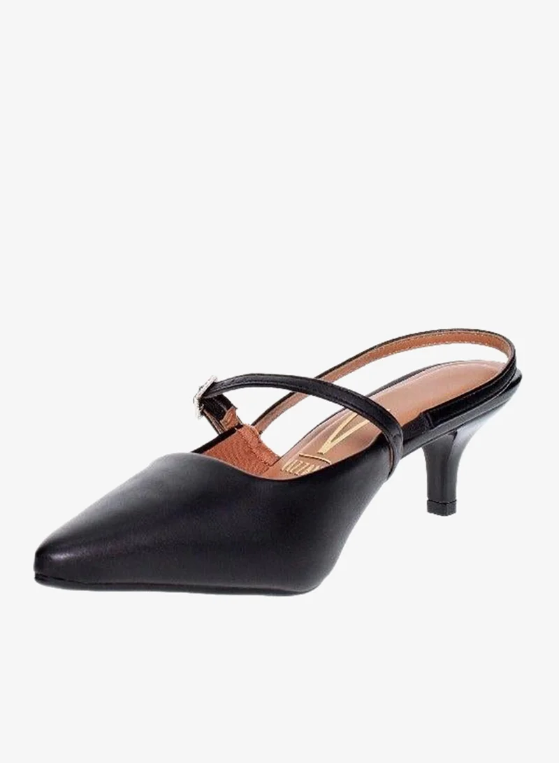 Vizzano Black Low Heels Pump for Women – Elegant Office Heel Shoes & Classic Pumps for Girls for Women | Best Price UAE