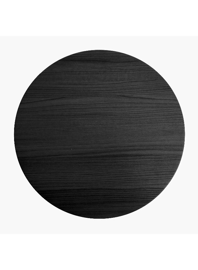 Home Box طاولة مovo إيدن الجانبية باللون الأسود مع منفذ شحن USB - Image 4