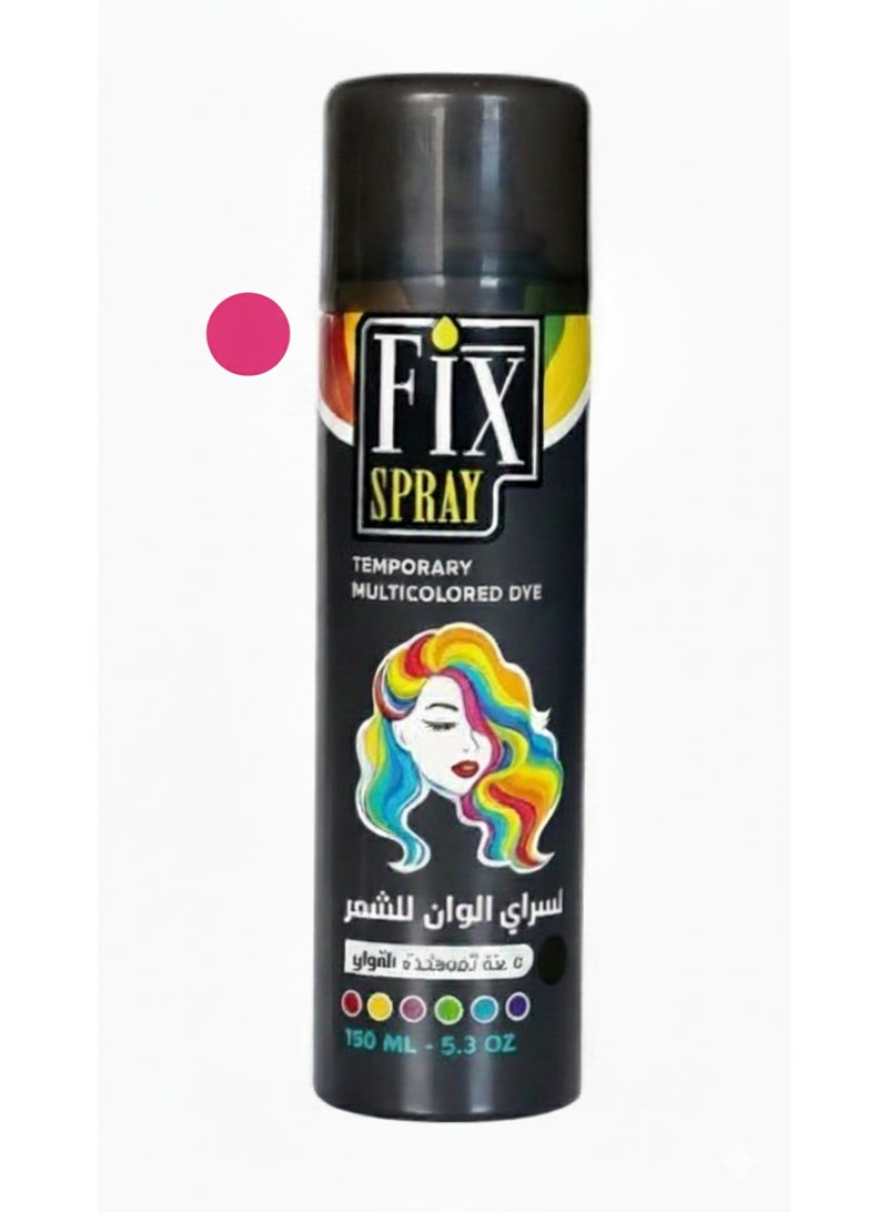 Hair coloring spray for Pink color, 150ml