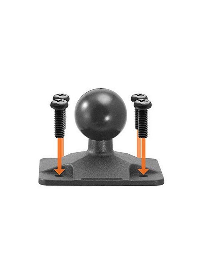 iBOLT - Xprodock Bizmount Amps Heavy Duty Drill Base Mount And 2M Microusb Cable For Android Smartphones For Cars Desks Countertops: Great For Commercial Vehicles Trucks And Telematic Commuters - Image 1
